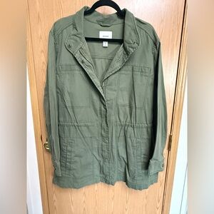 Old Navy Utility Jacket in Sage Green